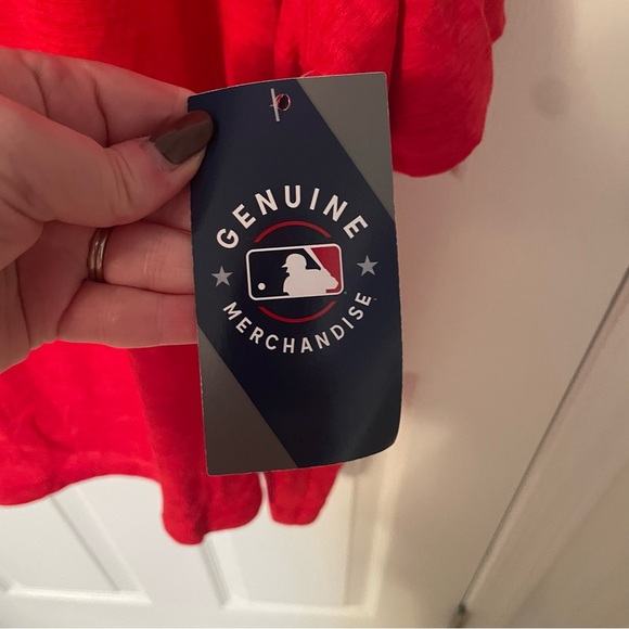 Philadelphia Phillies T-Shirt Men's 4XL RED Baseball Fanatics Soft Stretch NWT - Picture 3 of 7